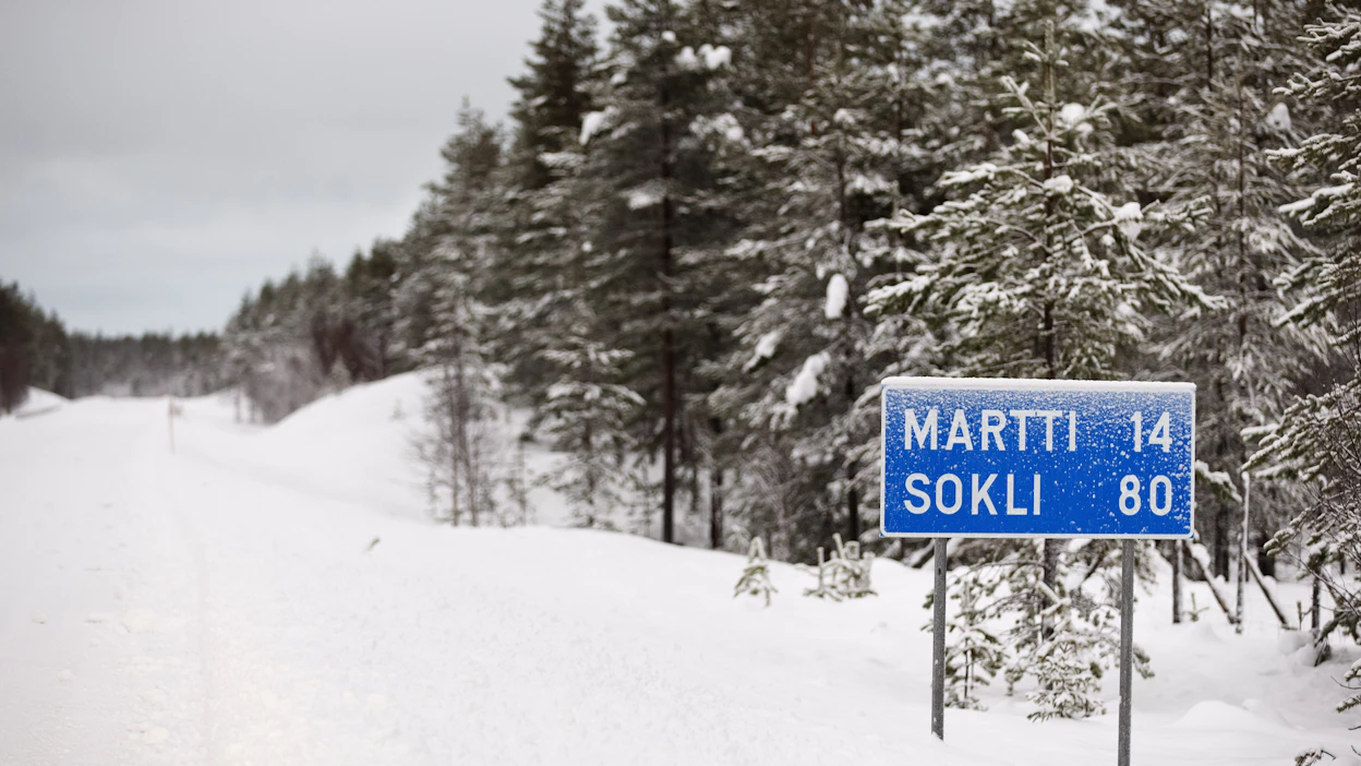 Sokli sijaitsee Itä-Lapissa Savukoskella. LEHTIKUVA / RONI REKOMAA.