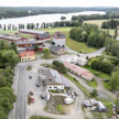 Kyläkeskus. Kuvituskuva.