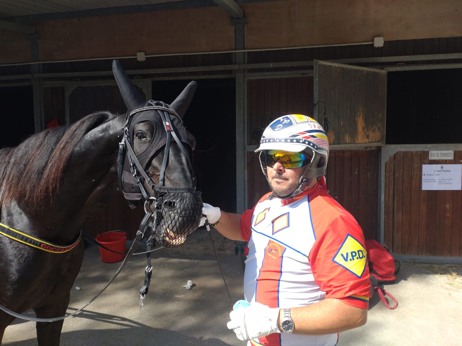 Vincenzo Piscuoglio Dell’Annunziata ja Chief Orlando ennen Lotteria-ajoa 2022.