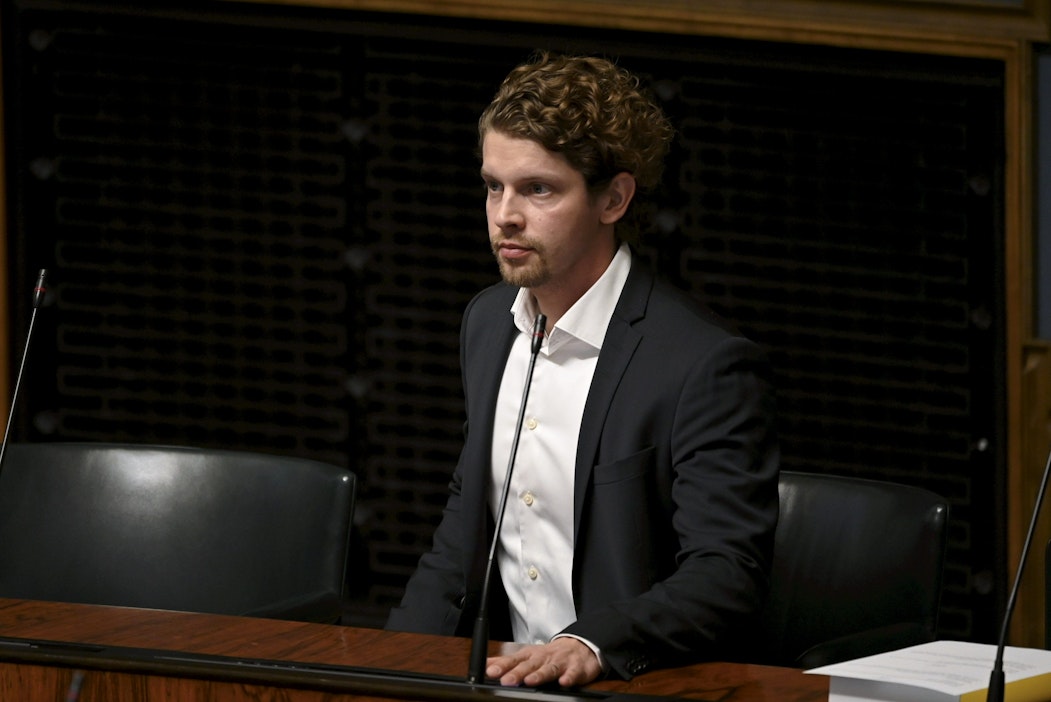 Kokoomuksen Heikki Vestman on toisen kauden kansanedustaja. LEHTIKUVA / MARKKU ULANDER.