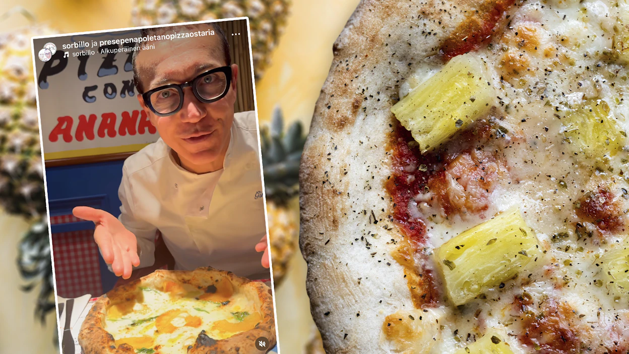 Sorbillo esitteli pizzaansa ravintolan Instagram-sivuilla.