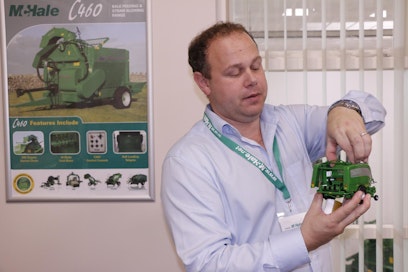 Pohjoismaat ja Baltia ovat tärkeitä kasvumaita paalaimissa, toteaa markkinointijohtaja Paul McHale perheyhtiö McHalesta Irlannista.