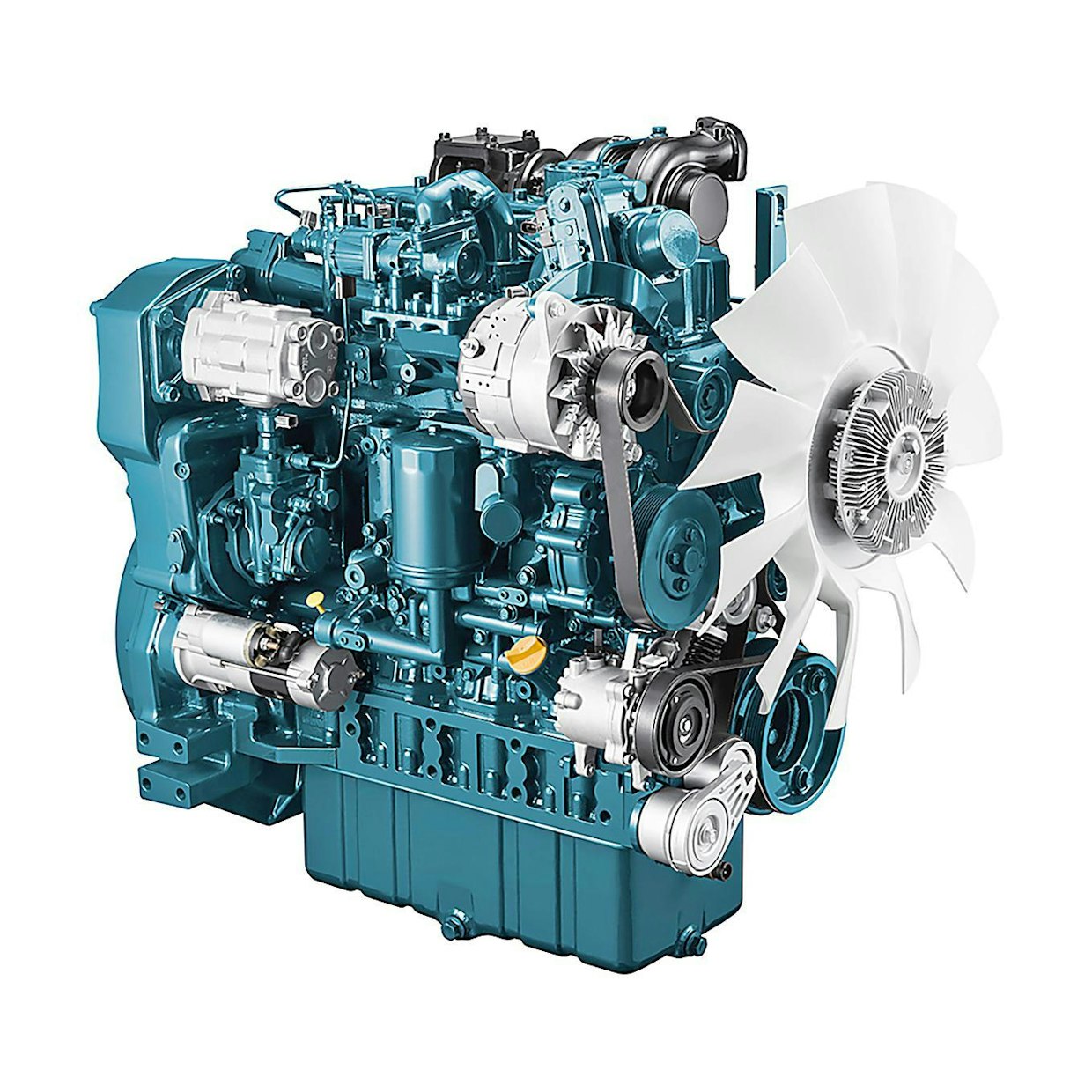 V 5009 moottori sai Baumassa Vuoden Dieselmoottori -palkinnon. Kubota 5009 on nelisylinterinen moottori, jonka iskutilavuus on 5 litraa. Moottorin suurin teho on 211 hv ja se täyttää päästötaso 5 -määräykset. Kubota 5009 on suurin koskaan valmistettu Kubota-diesel. Se on tarkoitettu kaivureiden ja kuormainten sekä generaattoreiden voimanlähteeksi.