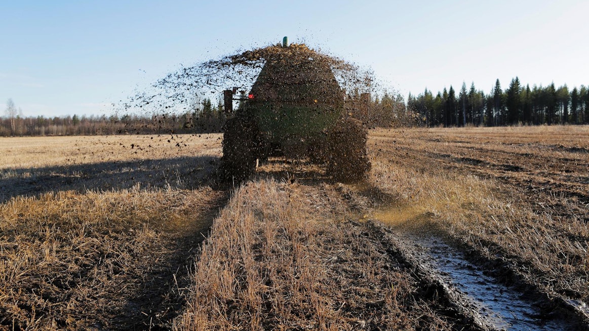 Komission arvion mukaan Suomessa ongelma ei ole niinkään pelloille levitettävä lannan typpi, vaan siinä oleva fosfori.