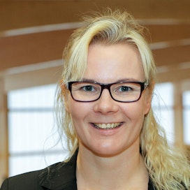 Anne Laitinen on toinen Hippoksen hallituksen naisjäsenistä. Toinen on Marjo Kaipainen. Yhteensä Hippoksen hallituksessa on seitsemän jäsentä.