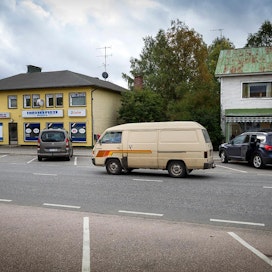 Muun muassa Sodankylän kunnanjohtaja irtisanoutui, kuva kunnan keskustasta.