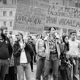 Anna-Kristiina Örtengren/LEHTIKUVA Vihreä liike alkoi radikaalina mutta on muuttunut sittemmin hallituskelpoiseksi. Kaikki eivät silti hyväksy puolueen määrittelemistä yleispuolueeksi.