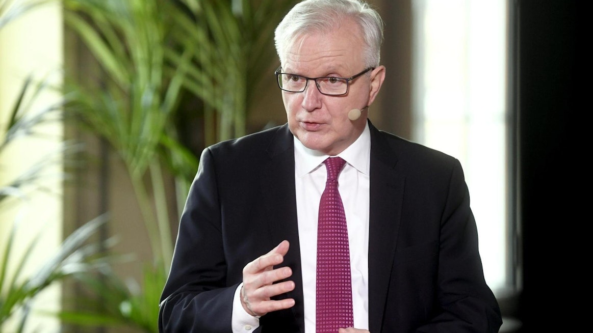 Vastaajista 16 prosenttia nimesi Rehnin. LEHTIKUVA / VESA MOILANEN