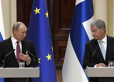 Putin vieraili Suomessa elokuussa 2019. Lehtikuva / Markku Ulander
