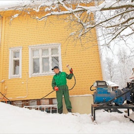 Pekka Fali Mauri Hannus joutui elämään Oulaisissa aggregaattivirran varassa kahdeksan tuntia joulun aikoihin.