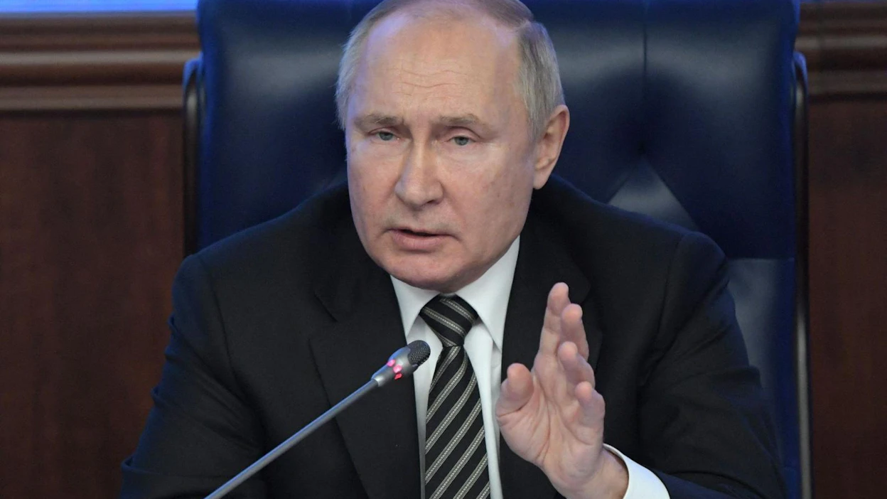 Venäjän presidentti Vladimir Putin pitää tänään perinteisen loppuvuoden suuren lehdistötilaisuuden Moskovassa. Lehtikuva/AFP