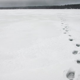 Jäällä ei kannata kävellä, ennen kuin virheetöntä teräsjäätä on viisi senttiä. Turvallisinta on kuitenkin odottaa, että teräsjää on ainakin kymmenen senttiä paksua.