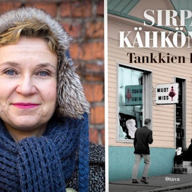 Sirpa Kähkönen oli nyt neljännen kerran Finlandia-ehdokkaana. Romaani on Kuopio-sarjaan kuuluva Tankkien kesä.