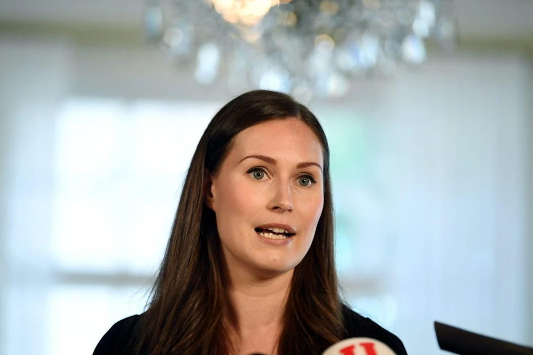 Pääministeri Sanna Marinin (sd.) hallituksen iltakoulussa käsitellään tasa-arvoasioita ja kuullaan tilannekatsaus koronavirustilanteesta. LEHTIKUVA / Jussi Nukari