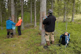 Koulutus keräsi joukon luonnontuotteista kiinnostuneita metsänomistajia ja metsäalan yrittäjiä Paltamon Mieslahteen.