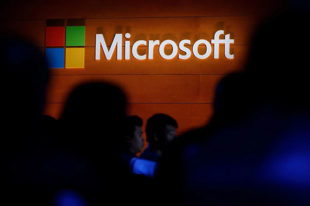 Microsoft on ohittanut Applen maailman arvokkaimpana yhtiönä. Seuraavina ovat Amazon ja Googlen emoyhtiö Alphabet. LEHTIKUVA/AFP