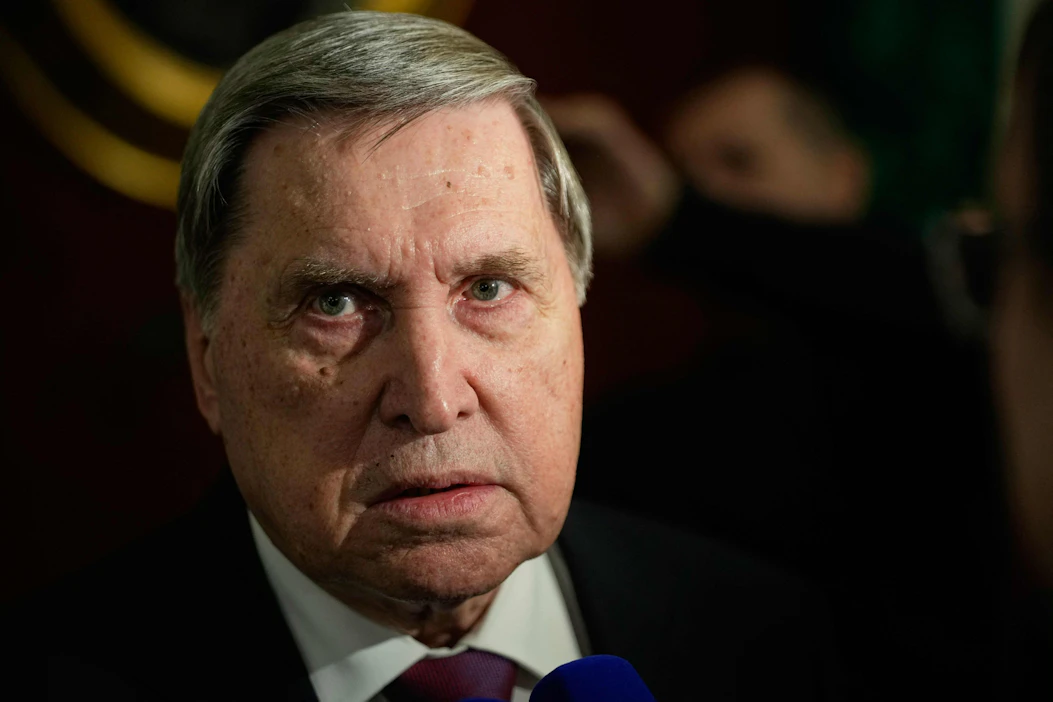 Venäjän presidentin ulkopoliittinen neuvonantaja Juri Ushakov. LEHTIKUVA/AFP.