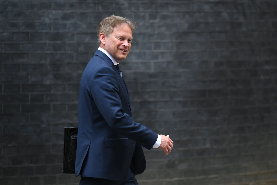 Britannian uudeksi puolustusministeriksi nousee Grant Shapps. LEHTIKUVA/AFP.