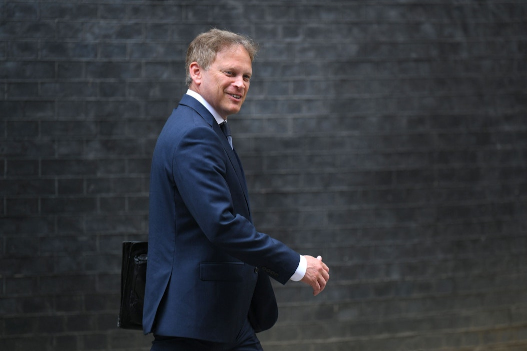 Britannian uudeksi puolustusministeriksi nousee Grant Shapps. LEHTIKUVA/AFP.