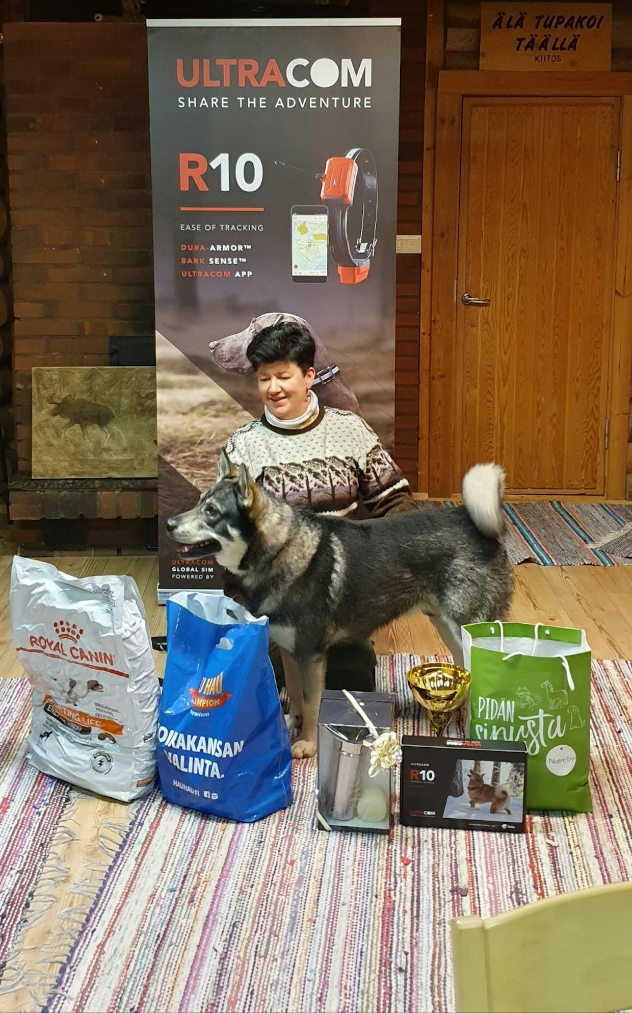 Kokeen voitti Kirsi Launosen jämtlanninpystykorva Eränevan Puro.