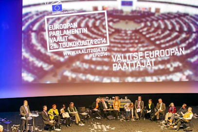 Maaseudun Tulevaisuus 7.5.2014 Suuri Itäsuomalainen EU- vaalikeskustelu Kuopiossa. Kuva: Pentti Vänskä
