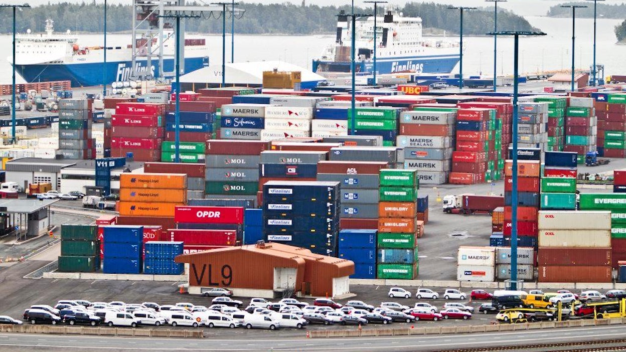 laiva Vuosaaren Satama liikenne meri laivaliikenne tuonti vienti