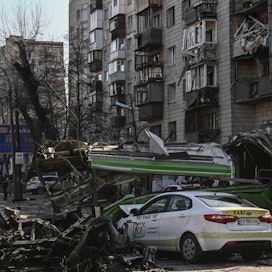 Kuva Kiovasta 14. maaliskuuta.