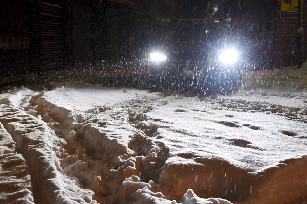 Lappiin on annettu varoituksia vaarallisesta säästä. LEHTIKUVA / MARKKU ULANDER