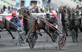 Delia du Pommereux rattaillan Pierre Yves Verva vastasi dramaattisen uudenvuodenpäivän Prix de Bourgognen loppusuoralla Flamme du Goutierille /Theo Duvaldestin.