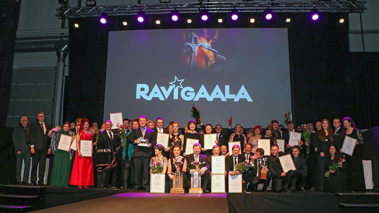 Ravivuoden 2022 parhaat palkitaan Lahden Sibeliustalolla. Arkistokuva vuoden 2018 Ravigaalasta.