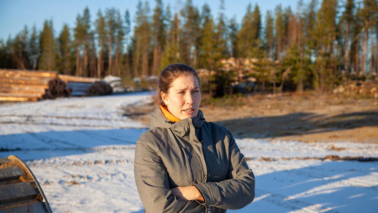 Kemijärvellä ajetaan ensi kesänä yhdet ravit, 10. heinäkuuta. Taustalla näkyvää varikkoaluetta laajennetaan parhaillaan. "Meidän raveissa on aina paljon hevosia, joten lisätila tulee tarpeeseen”, Kemijärven Ravi ry:n puheenjohtaja Eveliina Talvensaari kertoo.