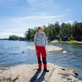 Marie Kellgren, 29, tuntee vain kaksi muuta kalastajanaista.