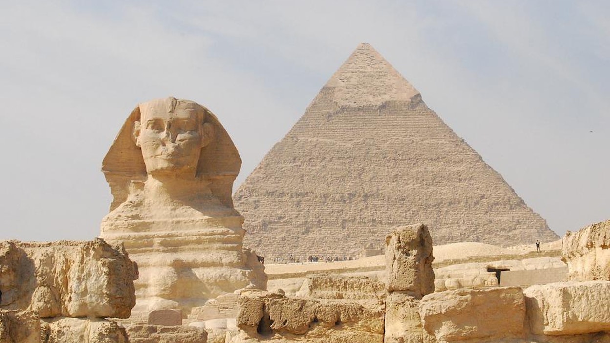 Löytö tehtiin Egyptin Sakkarassa. Kuvituskuvaa.