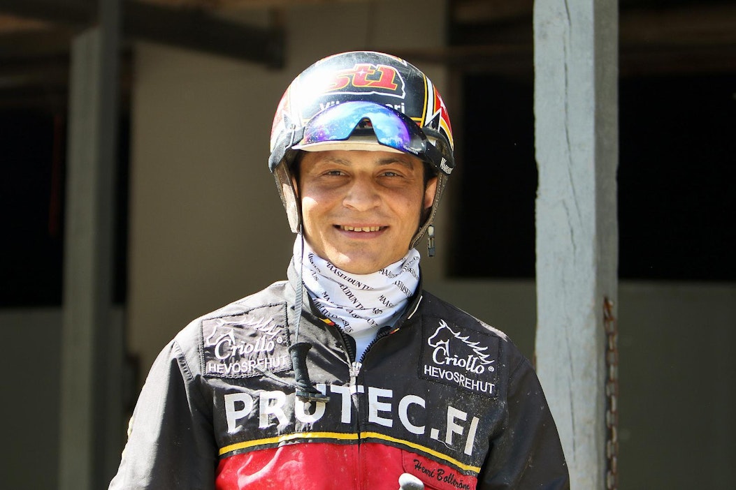 Henri Bollström ohjastaa lauantaina Toto76-rivin varmaksi valittua Tähtiheiliä.