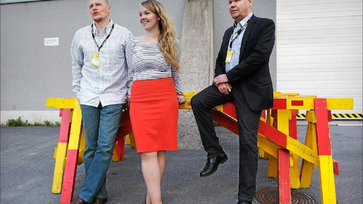 Pasi Ikonen Enontekiöltä (vas.), Katri Kulmuni Torniosta ja Jouko Soikkeli Lappeenrannasta keskustelivat rajakuntien mahdollisuuksista viikko sitten torstaina Suomen Yrittäjien kunnallisjohton seminaarissa Seinäjoella. Tapahtuma kokosi yhteen kuntapuolen ja elinkeinoelämän vaikuttajia. Johannes Tervo