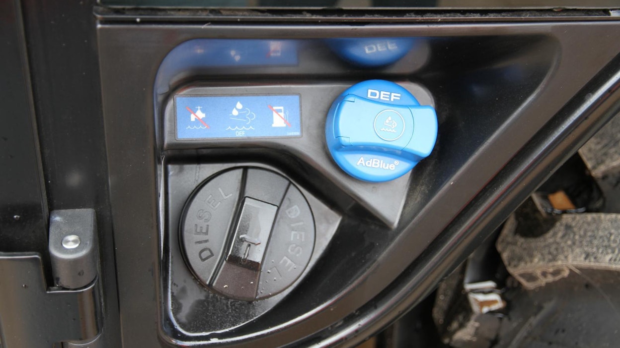 Adblue-lisäaine jäätyy 11 pakkasasteessa.