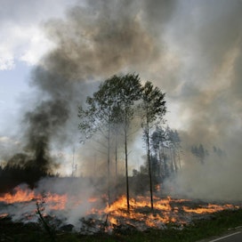 Maasto syttyy herkästi myös Suomessa. Metsäpalovaroitus on voimassa lähes koko maassa.