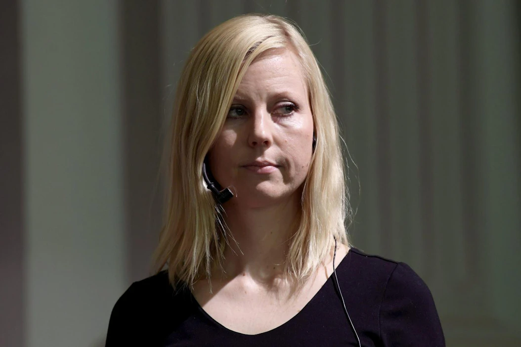 International Women of Courage -palkinto myönnettiin Arolle hänen työstään venäläisten disinformaatiokampanjoiden paljastamiseksi. LEHTIKUVA / MARKKU ULANDER