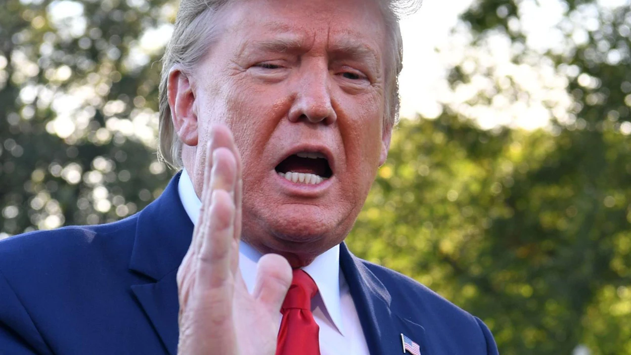 Trumpin mukaan muita vaihtoehtoja Turkin toimiin vastaamiseksi voisivat olla talouspakotteet tai sotilaalliset keinot. LEHTIKUVA / AFP