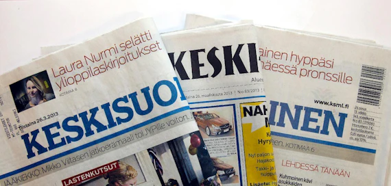 Muun muassa Keskisuomalainen siirtyy pienempään kokoon.