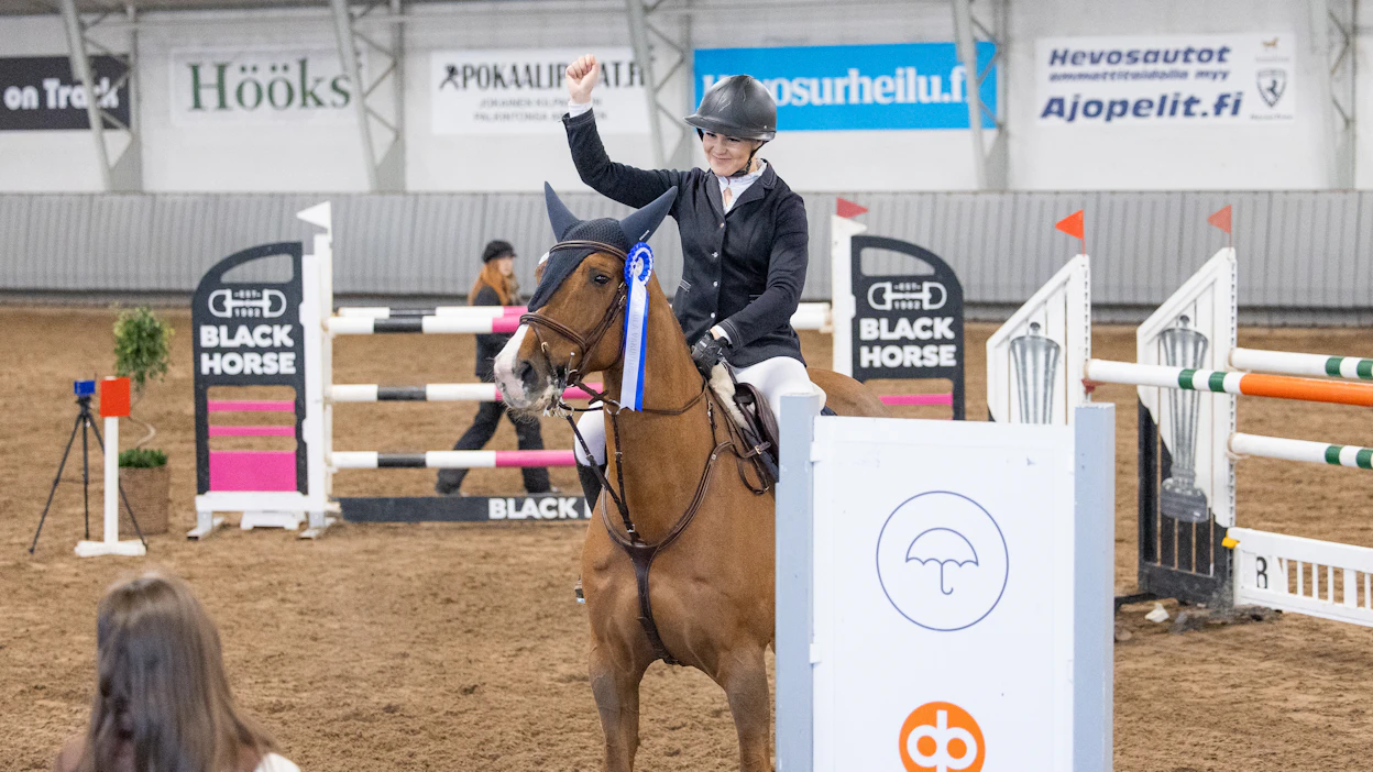 Miila Kivirannan ja Chanel Onen seuraava iso etappi ovat yhden tähden kansainväliset luokat Helsinki International Horse Show'ssa