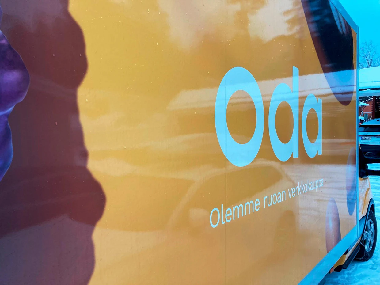 Ruuan verkkokauppa Oda toimii toistaiseksi vain pääkaupunkiseudun kunnissa