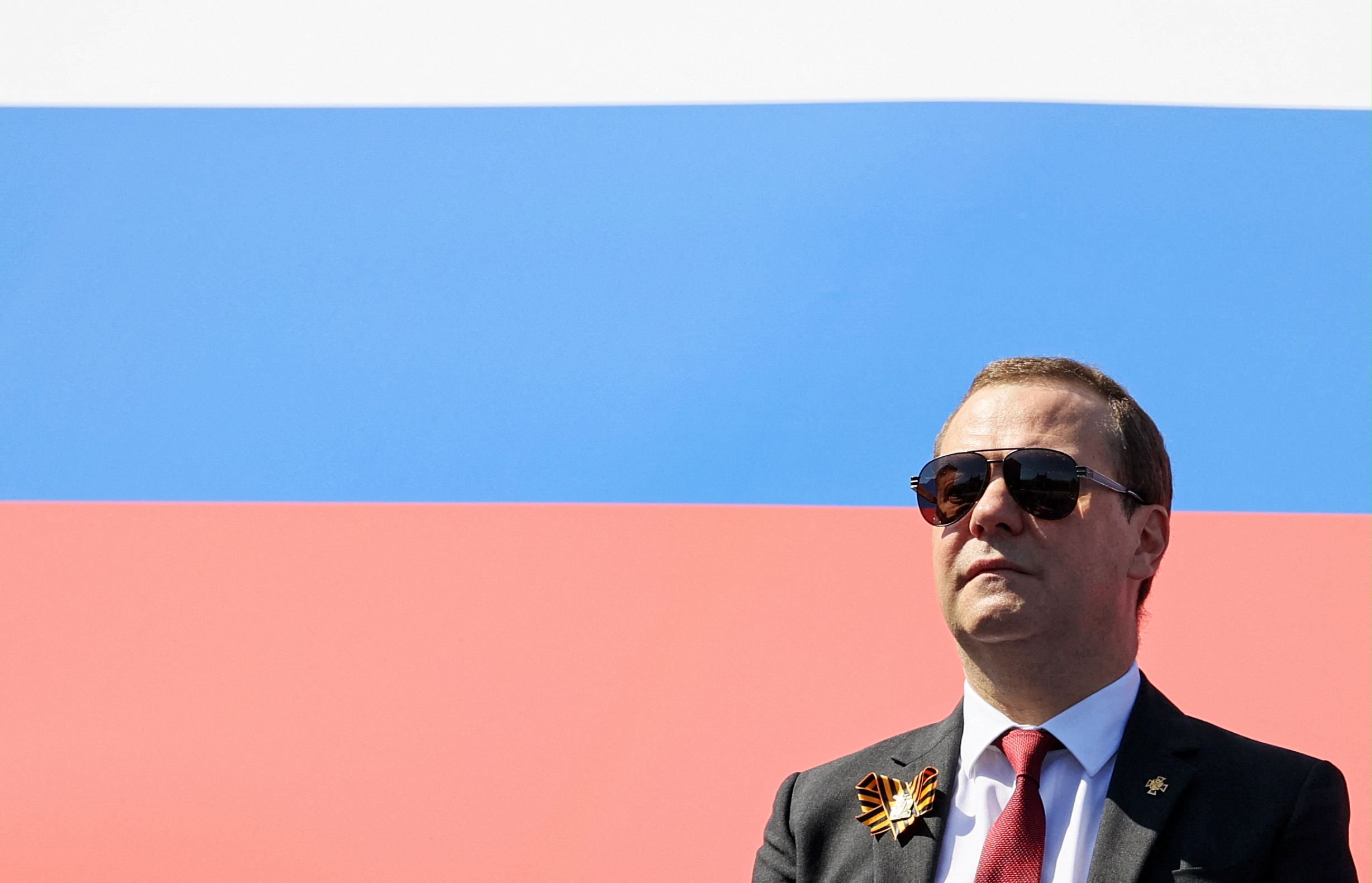 Medvedev on Venäjän entinen presidentti. Kuva vuodelta 2020.
