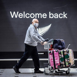 Suunnitelmissa oleva matkustuskupla on samanlainen kuin Uuden-Seelannin ja Australian välille avattu. Lehtikuva/AFP