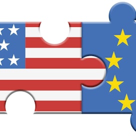 USA ja EU yrittävät lyödä kiilaa Kiinaa vastaan kehittämällä yhteisiä kaupankäynnin sääntöjä.