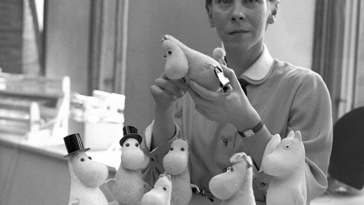 Tove Jansson vuonna 1956. LEHTIKUVA / REINO LOPPINEN