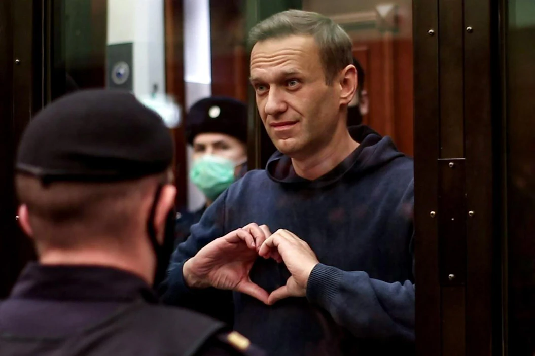 Venäjällä keskeinen oppositiovaikuttaja ja Kremlin vallanpitäjien kriitikko Aleksei Navalnyi on jälleen tänään astumassa oikeuden eteen Moskovassa. LEHTIKUVA/AFP