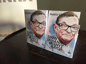 Paavo Väyrynen ruotii Keskustan toimintaa uudessa kirjassaan "Ei tässänäin pitänyt käydä".
