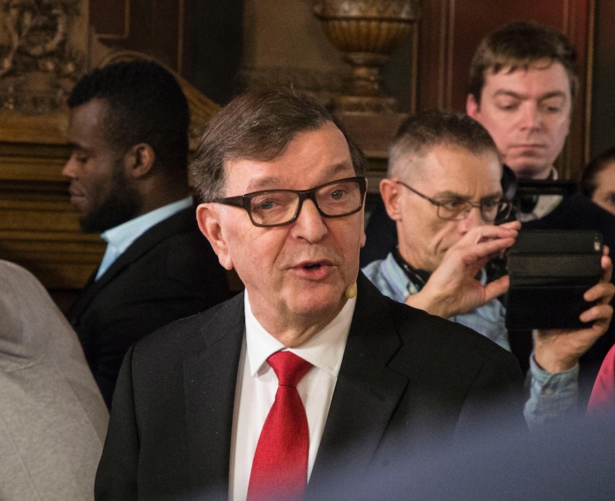 Paavo Väyrynen oli Kansalaispuolueen presidenttiehdokas.