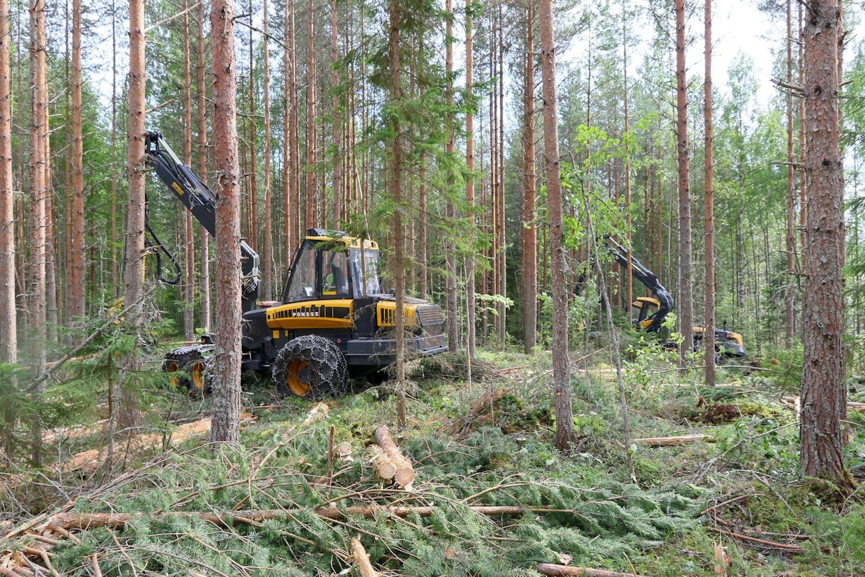 Kalusto määräytyy tarpeen mukaan ja kullakin yrittäjällä on päätösvalta koneiden suhteen.